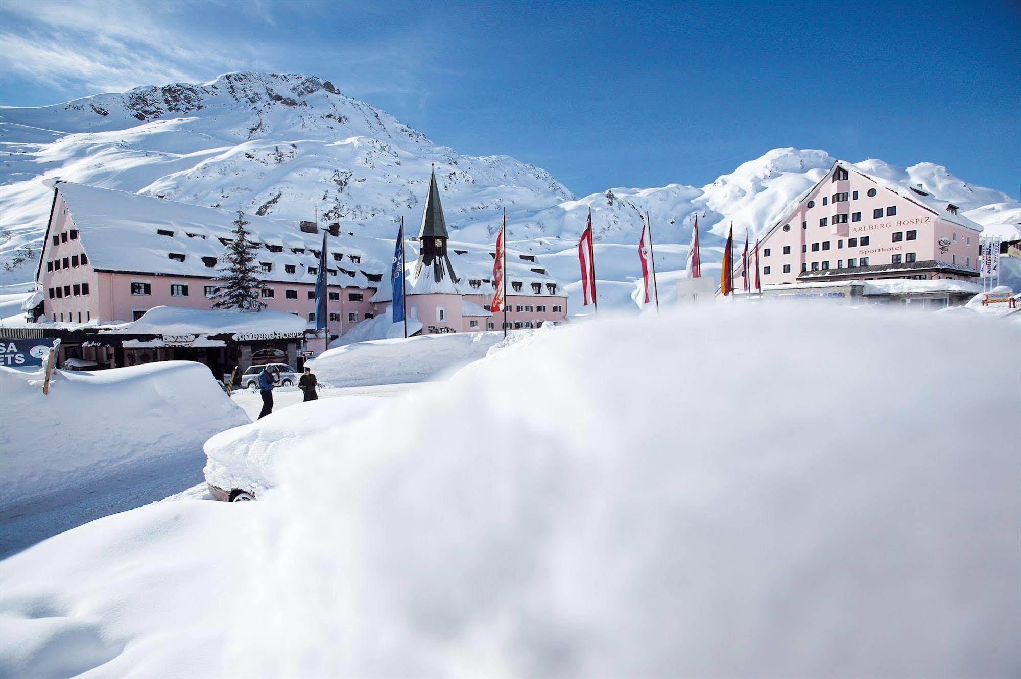 Arlberg Hospiz Hotel Санкт-Кристоф-ам-Арльберг Экстерьер фото